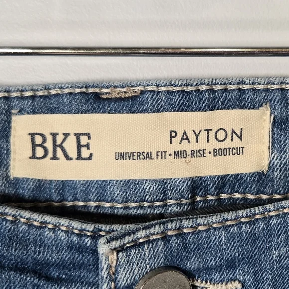 BKE Payton Universal Fit Bootcut Jeans Size 38 Women’s Mid Rise Stretch Denim - Picture 8 of 10